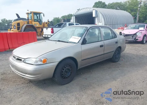 1998 Toyota Corolla Ve из США, поврежденный, VIN 2T1BR12E0WC070626